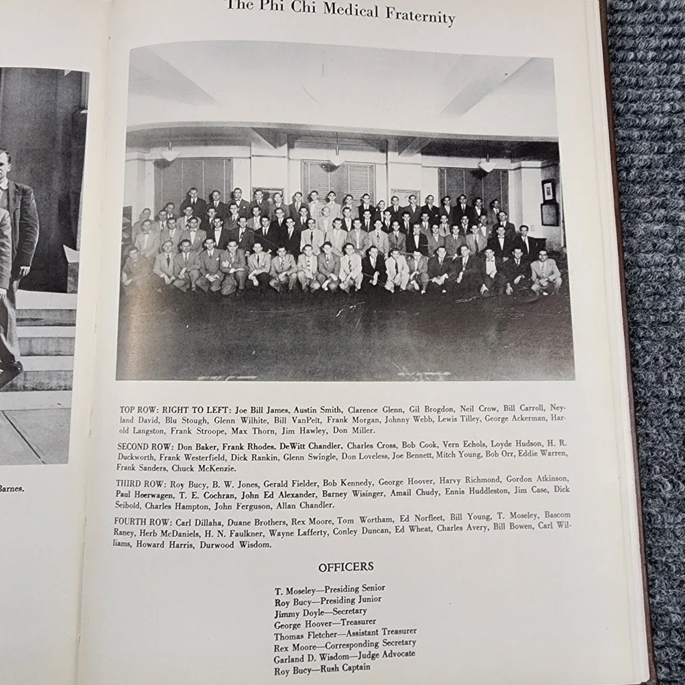 1951 University of Arkansas School of Medicine Caduceus Yearbook Annual‎ UAMS